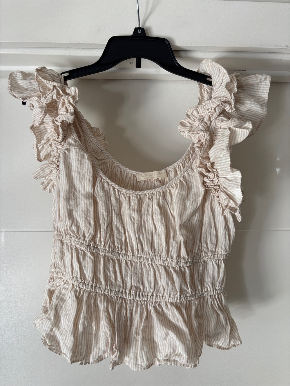 Ulla Johnson Womens Linen Top sz4